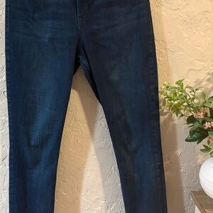 GAP Women's Dark Blue High Rise Jeans